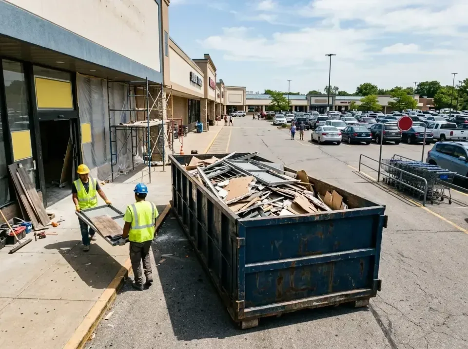 retail-store-renovation-debris-003 — frequently asked questions, Roll-off Dumpster Rentals in Bridgeview, IL